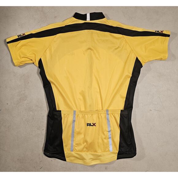 Vintage Ralph Lauren Cycling Jersey RLX Men's Large Polo Sport Shirt Made in USA - Picture 7 of 7